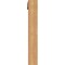 Ekena Millwork Merced Block Smooth Bracket w/ Offset Brace, Western Red Cedar, 5 1/2"W x 30"D x 38"H BKT0604X30X38MRC05SWR - alternate 2
